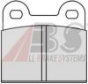 ALFA 10548260030125 Brake Pad Set, disc brake